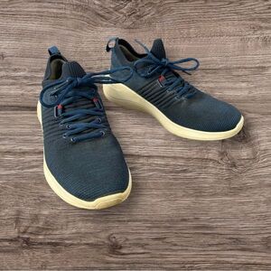 Footjoy FJ‎ flex Xp 45030 Youth Size 4 M Blue Spikeless Golf